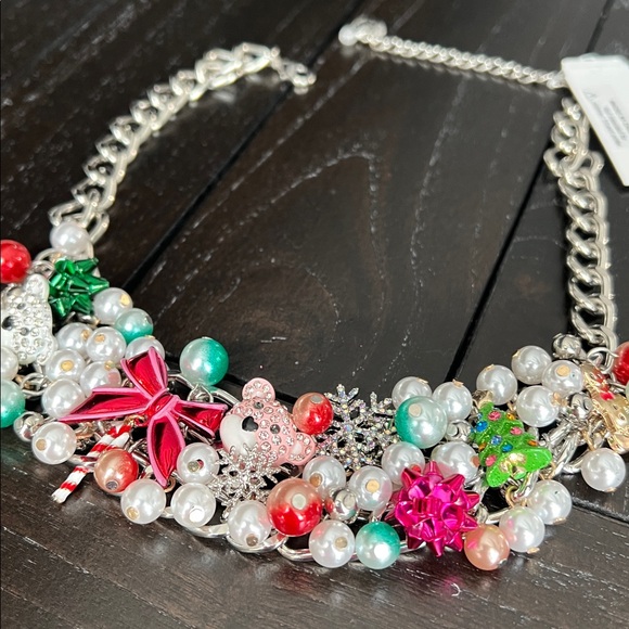 Betsey Johnson Festive Holiday Necklace - Picture 7 of 10